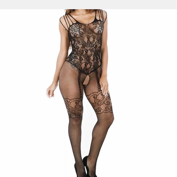 NWT Black Body Stocking - Picture 2 of 4